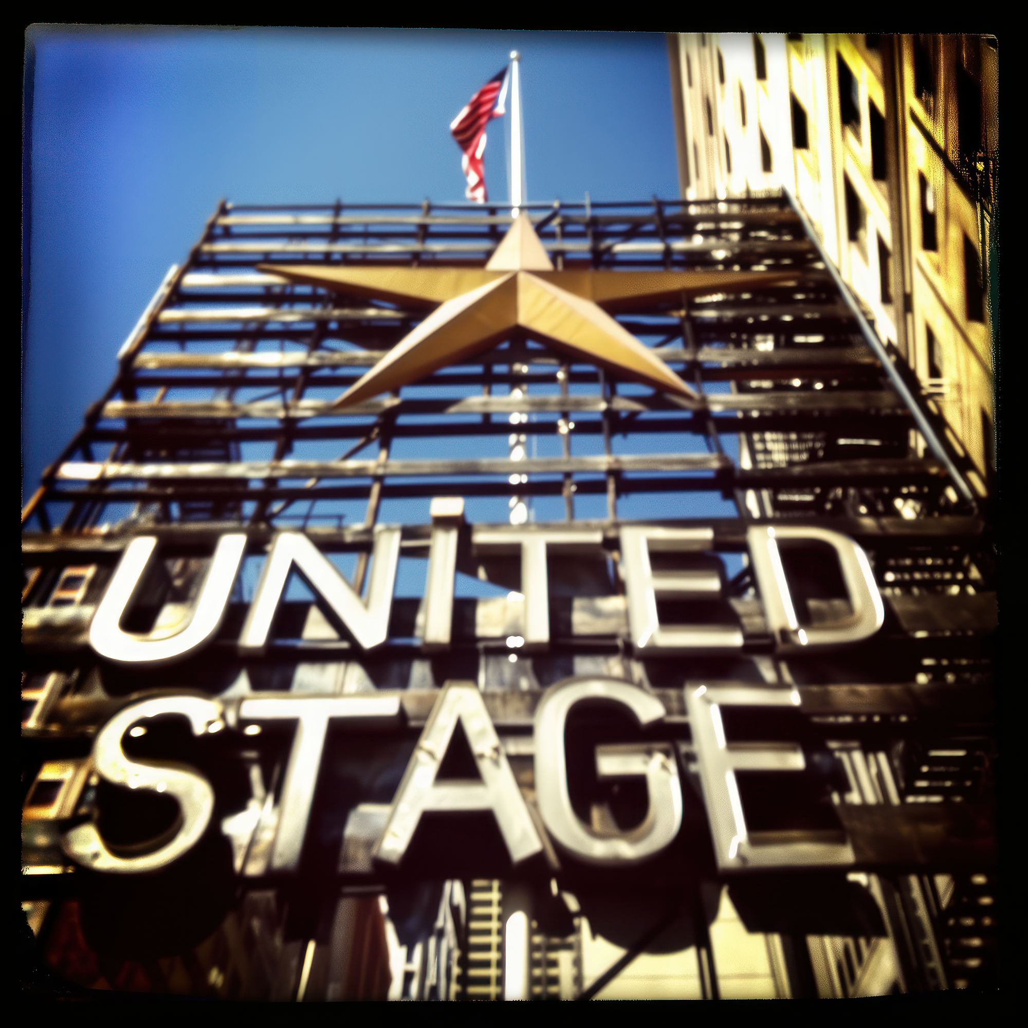 United Stage Star Flag Logo!